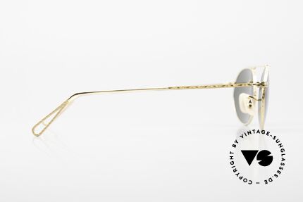 Ray Ban Vintage Oval Bausch&Lomb USA Brille 90er, orig. Name: Vintage Oval, gold, W1696, G-15, 51mm, Passend für Herren und Damen