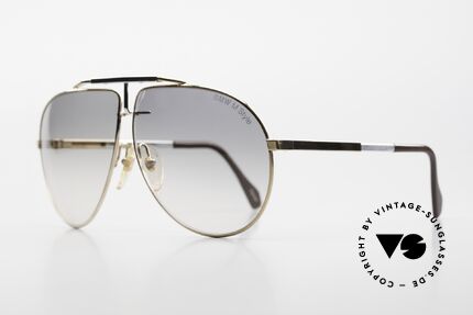 Alpina BMW M Style 80er Sammlerbrille Limited, Rahmen ist mit kleinem Schraubenzieher verstellbar, Passend für Herren