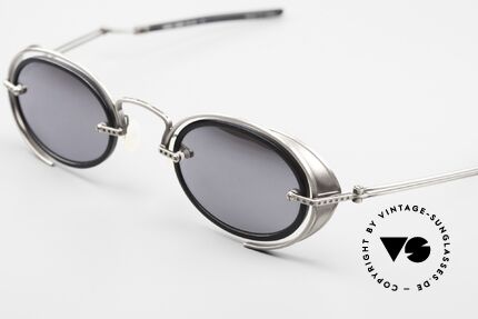 DOX 01 ATS Industrial Brille Verspiegelt, "industrial" Brillen-Design mit Steampunk-Elementen, Passend für Herren und Damen