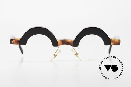 Proksch's A5 Runde 90er Nylor Brille Crazy, eine echte Proksch-Rarität für Charakterköpfe, Passend für Herren und Damen