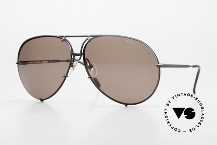 Porsche 5621A Seltene 90er Aviatorbrille, 90er Jahre Porsche Design by Carrera Sonnenbrille, Passend für Herren