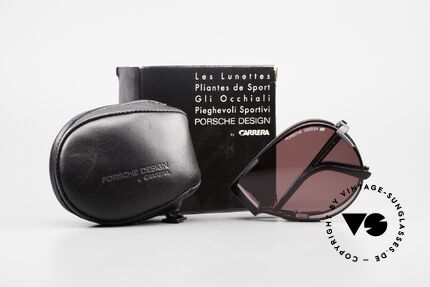 Porsche 5629 Faltbare Herren Sonnenbrille, Größe: medium, Passend für Herren