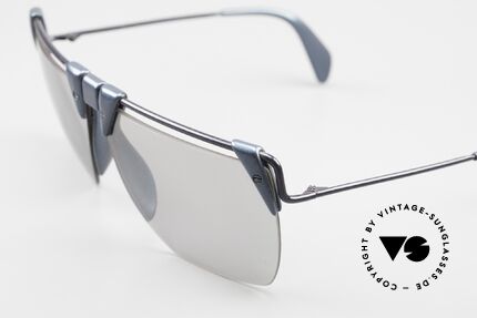 Rodenstock 1758 SuperSonic XL Herren Sonnenbrille 80er, XL-Sonnenbrille mit leicht verspiegelten Gläsern, Passend für Herren