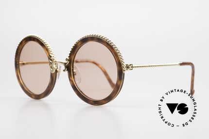 Christian LaCroix 7302 Rokoko Vintage Sonnenbrille, genialer OPTYL-Kunststoff & hartvergoldetes Metall, Passend für Damen