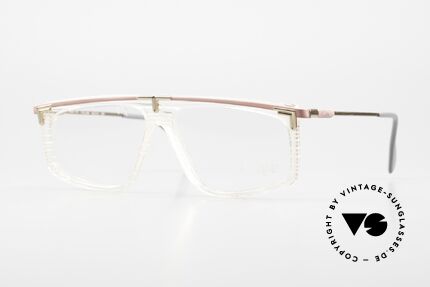 Cazal 190 80er Old School Hip Hop Brille, legendäre Cazal vintage Brille aus den späten 80ern, Passend für Damen