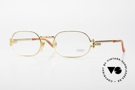 Gerald Genta Gefica 01 Damenbrille Herrenbrille 24kt Details