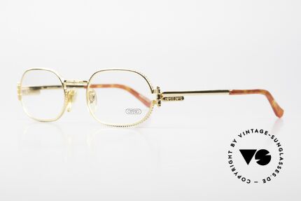 Gerald Genta Gefica 01 Damenbrille Herrenbrille 24kt, LUXUS-Accessoires (wie z.B. Brillen) kamen später dazu, Passend für Herren und Damen