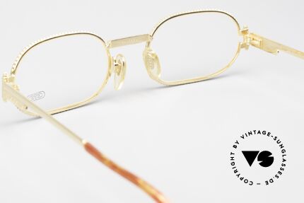 Gerald Genta Gefica 01 Damenbrille Herrenbrille 24kt, ein kostbares altes Original - für die Ewigkeit gemacht!, Passend für Herren und Damen