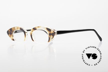 Proksch's A3 Vintage 90er Nylor Brille, futuristisches Design vergangener Tage (90er), Passend für Damen