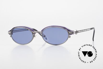 Jean Paul Gaultier 58-0004 Ovale Designer Sonnenbrille Details