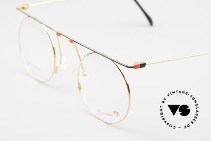 Casanova MTC 7 24kt Vergoldet Kunstbrille, MTC steht für "Metalmeccanici" = "Metallarbeiter", Passend für Herren und Damen