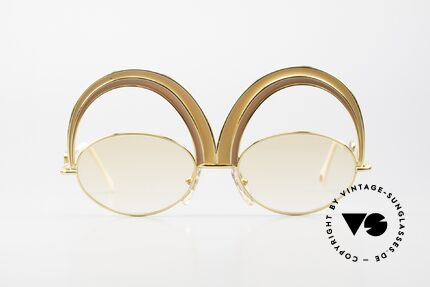 Casanova Arché 6 Museumsbrille 24kt Limited, Hommage an den venezianischen Karneval des 18.Jh., Passend für Damen