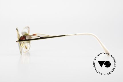 Casanova LC2 Murano Glas 24kt Vergoldet, ungetragen; wie alle unsere kunstvollen vintage Brillen, Passend für Damen
