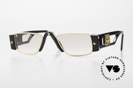 MCM München A4 Hip Hop Designer Lesebrille, alte MCM Brille, Mod. A4 in Gr. 48-24 von 1983, Passend für Herren und Damen