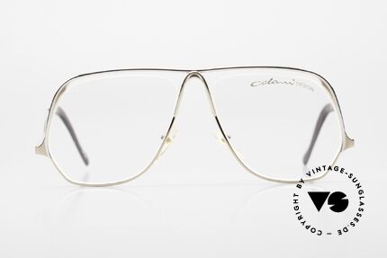 Colani 15-642 Rare Vintage Brille Von 1986, stabiler Metall-Rahmen in absoluter Spitzen-Qualität, Passend für Herren