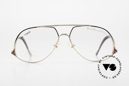 Colani 15-701 Kultige Titanbrille Unisex, LUIGI COLANI's Interpretation der Pilotenbrille, Passend für Herren und Damen