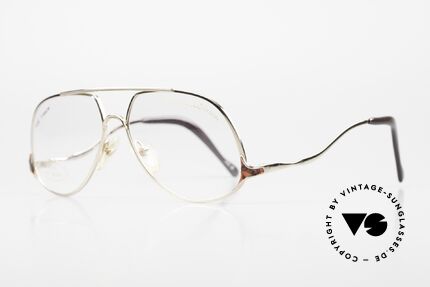 Colani 15-701 Kultige Titanbrille Unisex, geschwungen und extravagant = typisch COLANI!, Passend für Herren und Damen