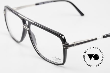 Cazal 6018 Aviator Titanium Brille Men, markante Aviator-Form in Top-Qualität; Titanium-Bügel, Passend für Herren