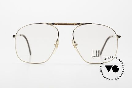 Dunhill 6046 80er Brille Leder-Applikationen, 80er Jahre Dunhill Kollektion = ein Inbegriff von Stil, Passend für Herren Dunhill 6046 80er Brille Leder-Applikationen, 80er Jahre Dunhill Kollektion = ein Inbegriff von Stil, Passend für Herren
