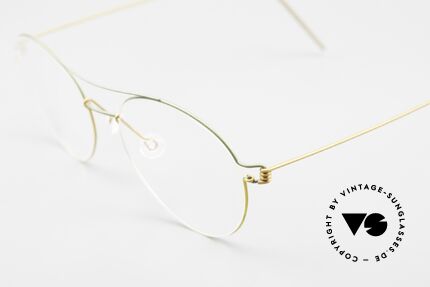 Lindberg Nomi 49 Air Titan Rim Fancy Damenbrille Titanium, extrem stabile Fassung, flexibel & elastisch, und nur 3g, Passend für Damen