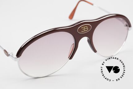 Bugatti 64902 Rare 70er Sonnenbrille Luxus, ungetragen (wie alle unsere alten BUGATTI Unikate), Passend für Herren