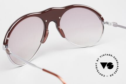 Bugatti 64902 Rare 70er Sonnenbrille Luxus, 40 Jahre altes Einzelstück mit orig. Bugatti Soft-Etui, Passend für Herren