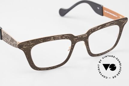 Theo Belgium Zoo Unisexbrille Von Strook, ungetragen; wie alle unsere vintage Theo Brillen, Passend für Herren und Damen
