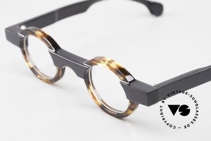 Theo Belgium Porthos Azetat Brille Damen & Herren, ungetragen (wie alle unsere vintage Theo Brillen), Passend für Herren und Damen