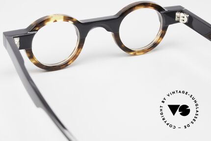Theo Belgium Porthos Azetat Brille Damen & Herren, die Glashöhe ist 30mm = daher eher ein Lesebrille, Passend für Herren und Damen
