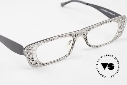Theo Belgium Eye-Witness PJ Clip-On Front Titanbrille, ungetragen (wie alle unsere orig. Theo Brillenfassungen), Passend für Damen