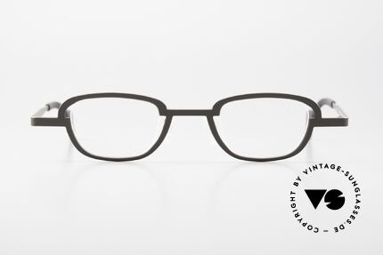 Theo Belgium Switch Rare Designerbrille Unisex, die Gläser sind hier sehr originell eingefasst!, Passend für Herren und Damen