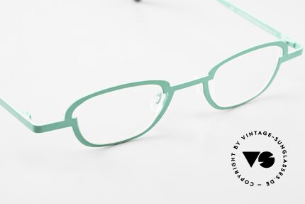 Theo Belgium Switch Designerbrille Damen Herren, ungetragen; wie alle unsere vintage Theo Brillen, Passend für Herren und Damen