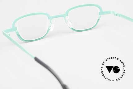 Theo Belgium Switch Designerbrille Damen Herren, Glashöhe = 25mm; daher als Lesebrille konzipiert, Passend für Herren und Damen