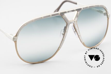 Alpina M1 Antik Double Gradient Lens, echtes 80er Mode-Accessoire ("Stevie Wonder"), Passend für Herren