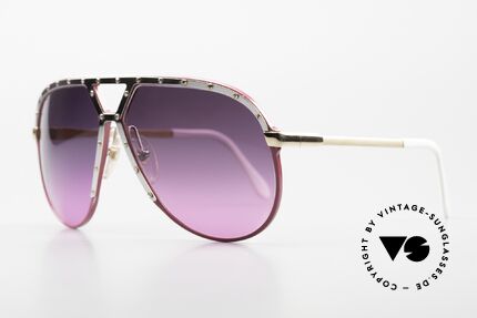 Alpina M1 Einzelstück Pink Verlauf, abgestimmte Sonnengläser mit lila-pink-Verlauf, Passend für Herren und Damen
