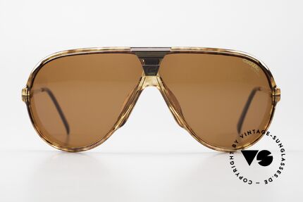 Carrera 5593 80er Aviator Sportsonnenbrille, ultraleichter Rahmen aus genialem Optyl-Material, Passend für Herren