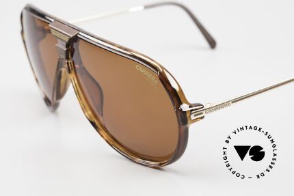 Carrera 5593 80er Aviator Sportsonnenbrille, 1x braun Verlauf & 1x braun Ultrasight; (100% UV), Passend für Herren