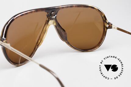 Carrera 5593 80er Aviator Sportsonnenbrille, ungetragen (wie alle unsere 80er CARRERA Brillen), Passend für Herren