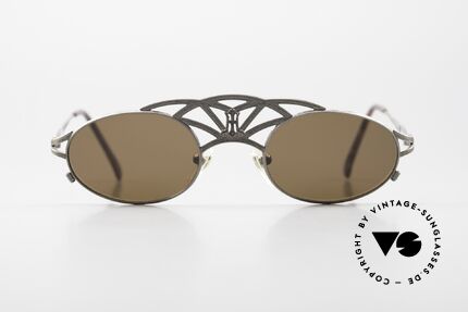 Matsuda 2844 Kleine 90er Designerbrille, eines des spektakulärsten Designs in SMALL Gr. 46-21, Passend für Herren und Damen