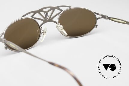 Matsuda 2844 Kleine 90er Designerbrille, KEINE RETROmode, sondern ein 30 Jahre altes ORIGINAL, Passend für Herren und Damen