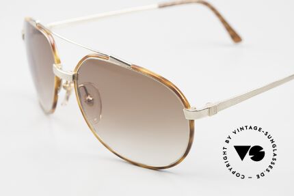 Dunhill 6174 Comfort Fit Luxus Brille 90er, sehr eleganter Klassiker mit Schildpatt-Ringen, Passend für Herren