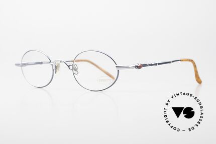 Bugatti 29253 True Vintage Brille Herren, klassische, zeitlose Brillenform (bicolor: blau & silber), Passend für Herren