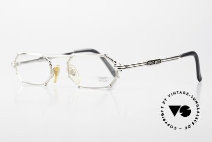 Gerald Genta Gold & Gold 02 Vintage Brille Achteckig 90er, LUXUS-Accessoires (wie z.B. Brillen) kamen später dazu, Passend für Herren und Damen