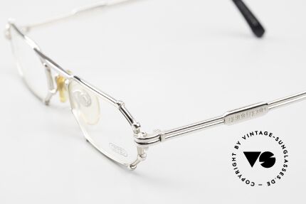 Gerald Genta Gold & Gold 02 Vintage Brille Achteckig 90er, entsprechend hohe Qualität dieses 1990er Jahre Modells, Passend für Herren und Damen