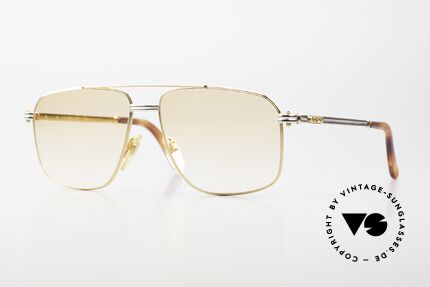 Gerald Genta New Classic 21 24kt Vintage Brille Herren Details
