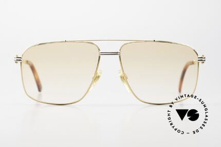 Gerald Genta New Classic 21 24kt Vintage Brille Herren, Gérald Genta: eher bekannt für außergewöhnliche Uhren, Passend für Herren