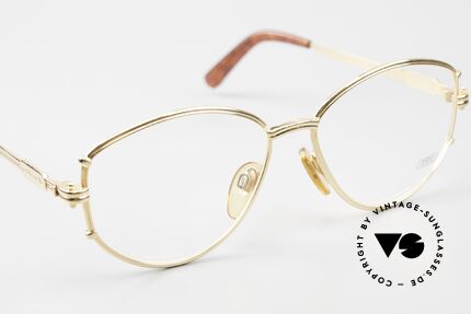 Gerald Genta New Classic 07 Außergewöhnliche Damenbrille, ungetragenes Einzelstück mit Seriennummer in Gr. 55/15, Passend für Damen