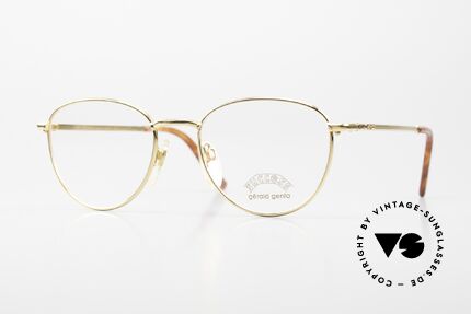 Gerald Genta Success 02 Vergoldete Vintage Brille Details