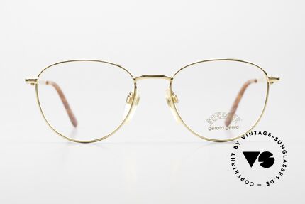 Gerald Genta Success 02 Vergoldete Vintage Brille, Gérald Genta: eher bekannt für außergewöhnliche Uhren, Passend für Herren und Damen
