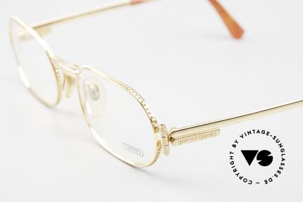 Gerald Genta Gefica 04 24kt Brille Damen & Herren, LUXUS-Accessoires (wie z.B. Brillen) kamen später dazu, Passend für Herren und Damen
